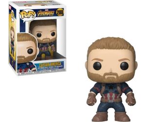 Funko pop marvel infinity war capitan america 26466