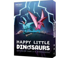 Juego de mesa happy little dinosaurs expansion para 5 - 6 dinosaurios (jugadores)