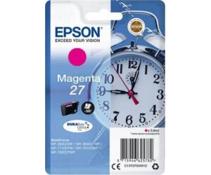 Cartucho tinta epson t270340 magenta wf3000 - wf7000 -  despertador