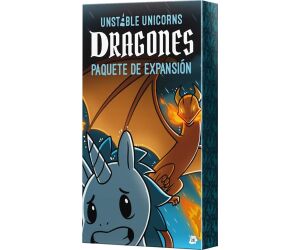 Juego de mesa unstable unicorns dragones expansion pegi 8