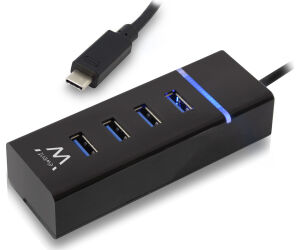 Hub ewent 4 puertos usb 3.2 - usb tipo c