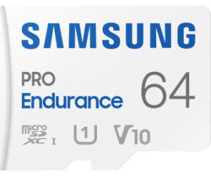 Micro Sd 64 Gb Pro Endurance 1 Adap. Class 10 Samsung