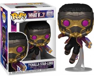 Funko pop marvel what if tchalla star lord 55812