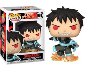 Funko pop animacion fire force shinra con fuego 56159