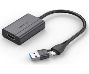 Adaptador USB 3.2 GEN2 Trust Calyx / USB Tipo-C Hembra - USB Macho