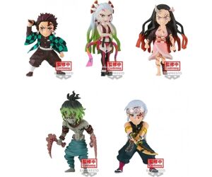 Figura banpresto demon slayer: kimetsu no yaiba world collectable figure vol.10 unidad aleatoria