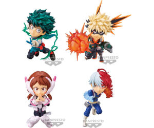 Figura banpresto my hero academia world collectable 1 unidad aleatoria