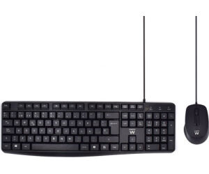 Ewent EW3006 kit teclado+ raton escrit. silenciosa