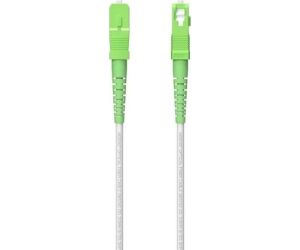 Cable de Fibra ptica G657A2 3.0 9/125 SMF Aisens A152-0618/ LSZH/ 120m/ Blanco