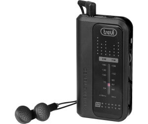 Radio Trevi Bolsillo Ra 738 Fm Mini Portable Fm Radio Black