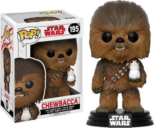 Funko pop star wars e8 the last jedi chewbacca con porg 14748 - px - 1vw