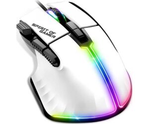 Spirit of Gamer Raton Souris Pro M5 Blanco