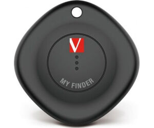 Localizador Verbatim My Finder Bluetooth Tracker MYF-01 compatible con Apple/ Incluye Llavero y Pila/ Negro