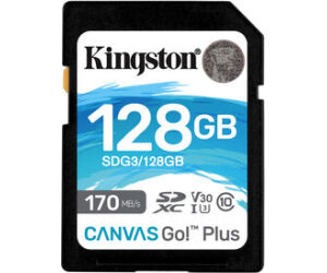 Secure Digital Hc 128 Gb Canvas Go Plus Clase10 Kingston