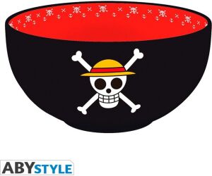 Bol desayuno abystyle one piece logo straw hat pirates