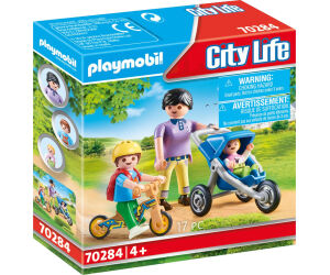 Playmobil ciudad mama con nios