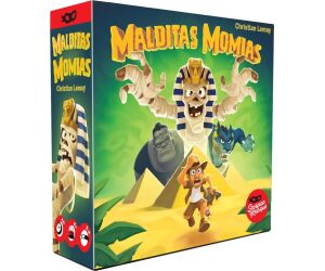 Juego de mesa malditas momias pegi 8