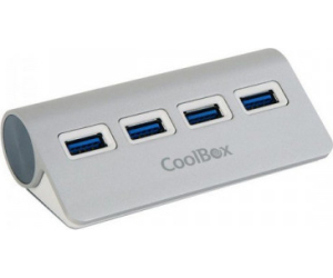 Coolbox HUB ALU-3 4 PUERTOS USB3.0