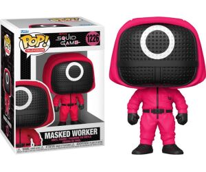 Funko pop series tv el juego del calamar soldado rojo mascara circulo 64799