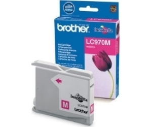 Cartucho tinta brother lc970m magenta 300 paginas dcp - 135c -  dcp - 150c -  mfc - 235c -  mfc - 260c