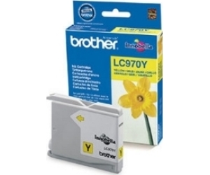 Cartucho tinta brother lc970y amarillo 300 paginas dcp - 135c -  dcp - 150c -  mfc - 235c -  mfc - 260c