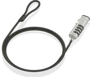 Cable de Seguridad Tipo NANO para Porttiles Aisens ASLK-D50N05-BK/ 1.5m