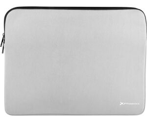 Funda neopreno phoenix para porttil 16 pulgadas interior terciopelo gris