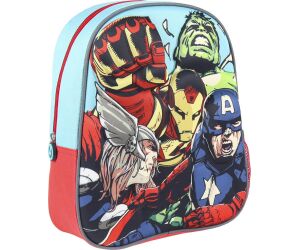 Mochila infantil 3d avengers