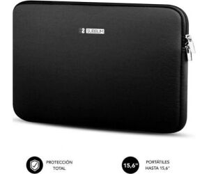 Funda subblim business laptop sleeve neoprene para portatil 15.6 pulgadas negro