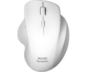 Ratn Gaming Inalmbrico Mars Gaming MMWERGO/ Hasta 3200 DPI/ Blanco