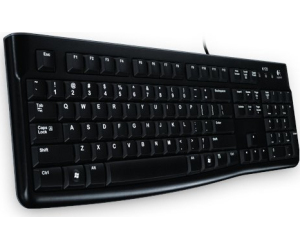 Teclado logitech k120 usb negro aleman