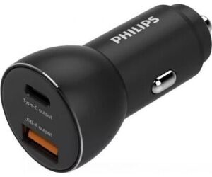 Cargador de Coche Philips DLP2521/ 2xUSB/ 36W