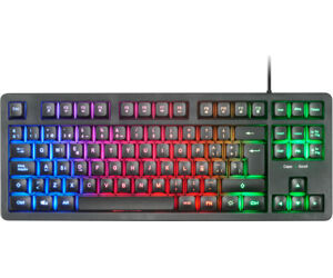 Teclado Hibrido Mecanico F-rgb Mk023es Negro Mars Gaming