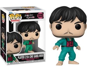 Funko pop series tv el juego del calamar jugador 218: sang - woo 64798