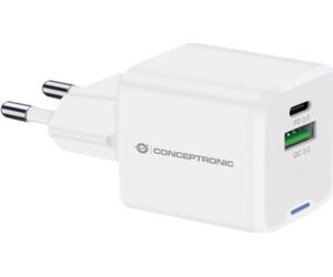 Cargador de pared conceptronic althea15w 20w blanco