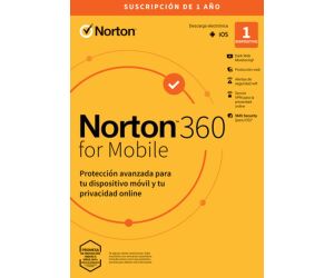 Antivirus norton 360 mobile espaol 1 usuario 1 dispositivo 1 ao esd electronica rsp drmkey gum ftp