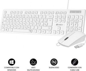 Combo Business Slim Silencioso Con Cable Usb B