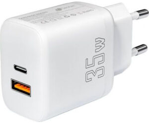 Cargador Leotec 35w 1 Usb C Pd+1 Usb A Negro Compatible Con Apple Y Samsung