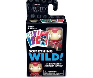 Juego de mesa funko something wild! marvel infinity saga iron man pegi 6 60495