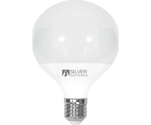 Bombilla led decorativa silver electronics globo 12w=90w -  e27 -  3000k -  1155 lm -  luz calida -  a+