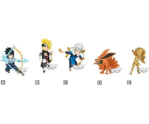 Figura banpresto naruto narutop99 world collectable figure vol.5