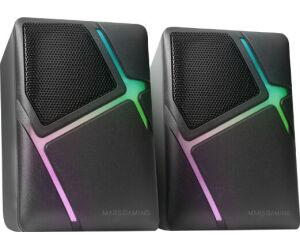 Mars Gaming Altavoces MS-H RGB Negro