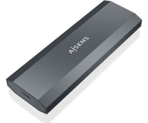 Caja Externa para Disco SSD M.2 NVMe Aisens ASM2-029GR/ USB 3.2/ Sin tornillos