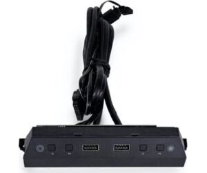 Controladora externa argb+usb lian li 216 negro