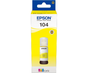 Epson Botella Tinta Ecotank 104 Amarillo