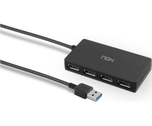 NOX hub de 4 puertos usb 3.0