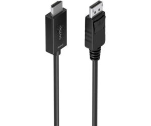 Cable Conversor Aisens Displayport/m A Hdmi/m 4k@60hz Negro 2.0m