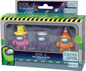 Among us mini action figure 3pc window box