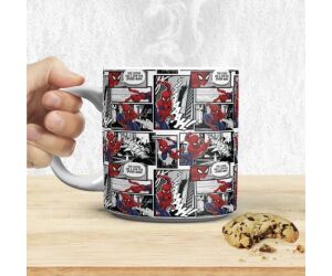 Taza xl paladone spider - man pgina de comic