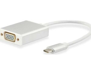 Adaptador usb tipo c a vga fhd equip macho - hembra